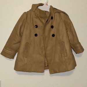 Toddler pea coat